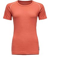 Devold Lauparen merino 190 base tee wmn coral - Thermal Underwear