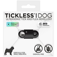 TICKLESS® Mini Rechargeable Ultrasonic Tick Repeller for Dogs and Cats Black - Ultrasonic Repellent