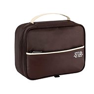Take it shop Cable and electronics organizer size L, brown - Cable Organiser Bag