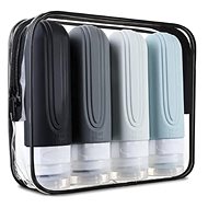 Take it shop Silicone travel bottles 90 ml 4 pcs, grey - Travel Bottles