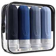 Take it shop Silicone travel bottles 90 ml 4 pcs, blue - Travel Bottles