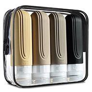Take it shop Silicone travel bottles 90 ml 4 pcs, dark apricot - Travel Bottles