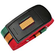 Take it shop Fixed cross strap for suitcase with metal buckle - green, yellow, red - Strap on trunk