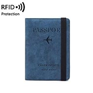 Take it shop RFID passport and document case, blue - Document Holder
