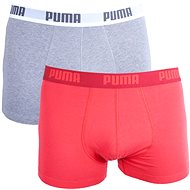 Puma 2Pack 521025001 072 - Grey/Red, Mixed Colours, size S - Boxer Briefs