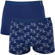 Molvy 2Pack KP-042-BEU, Blue, size XL - Boxer Briefs