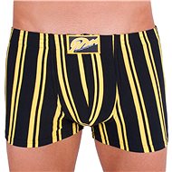Styx Q762 - Black and Yellow Stripes, M - Boxer Briefs