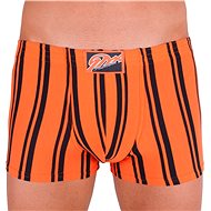 Styx Q768 - Black-Orange Stripes, Orange, size L - Boxer Briefs