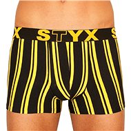 Styx G762 - Black and Yellow Stripes, size M - Boxer Briefs