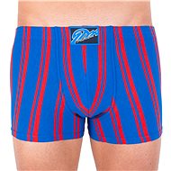 Styx Q766 - red-blue stripes, multicolour M - Boxer Briefs