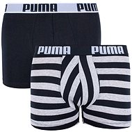 Puma 2Pack 591002001 235 - black gray stripes, multicolour L - Boxer Briefs