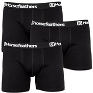 Horsefeathers 3Pack AM067A, black L - Boxer Briefs