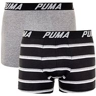 Puma 2Pack 691001001 200 - gray black, multicolour S - Boxer Briefs