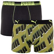 Puma 2Pack 691002001 998 - black yellow, multicolour M - Boxer Briefs