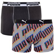 Puma 2Pack 691002001 831 - black gray logo, multicolour XL - Boxer Briefs