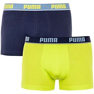 Puma 2Pack 521025001 501 - Blue/Yellow, Mixed Pack - Boxer Briefs