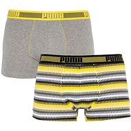 Puma 2Pack 501004001 020 - Grey/Yellow, Mixed Pack - Boxer Briefs