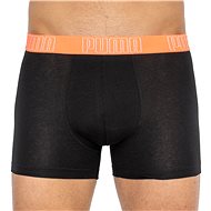 Puma 2Pack 501012001 030 - black with orange, multicolour M - Boxer Briefs