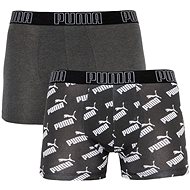 Puma 2Pack 501012001 200 - Black-Grey/Grey - Boxer Briefs