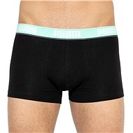 Puma 2Pack 521025001 005 - Black/Green, Multicoloured, size M - Boxer Briefs