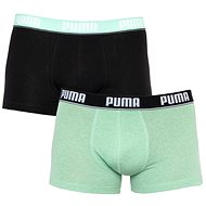 Puma 2Pack 521025001 005 - Black/Green, Multicoloured - Boxer Briefs