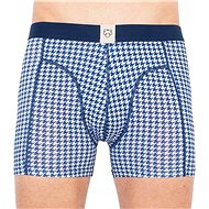 A-dam SCHELTO - Blue/White Pattern, Blue, size L - Boxer Briefs