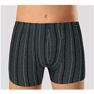 Andrie PS 5253 A - Dark Grey, Blue Stripes/Grey - Boxer Briefs