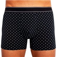 Andrie PS 5281 B - Dark Blue with White Pattern - Boxer Briefs