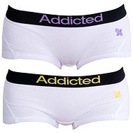 Addicted 2Pack Addicted, White-Blue, White-Yellow, size M - Pants