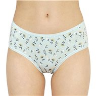 Molvy 2Pack MD-809-KEU - Grey & Turquoise Flowers, Multicoloured, S - Pants