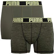 Puma 2Pack 671018001 002, zelená vel. M - Boxerky