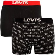 Levis 2Pack 100000516 001, černá vel. M - Boxerky
