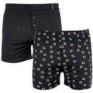 Molvy 2Pack KP-061-BBU - Boxer Shorts