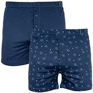 Molvy 2Pack KP-062-BBU - Boxer Shorts