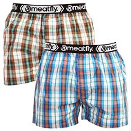 Meatfly 2Pack Bandit - Aquamarine size. L - Boxer Shorts