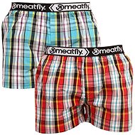 Meatfly 2Pack Bandit - Yellow blue sized. L - Boxer Shorts