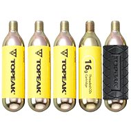 Topeak CO2 Refill Set, 16g, 5pcs with Sleeve - Tyre Pump