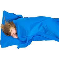 Lifeventure Cotton Sleeping Bag Liner, Blue, Rectangular - Sleeping Bag Liner