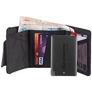Lifeventure RFiD Charger Wallet + Power Bank, Grey - Wallet