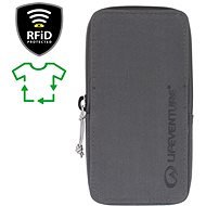 Lifeventure RFiD Phone Wallet Recycled szürke - Pénztárca