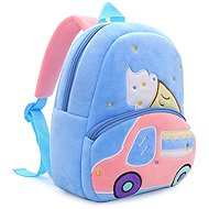 Toybit Children's Plush Backpack Ice Cream Van - Small Backpack