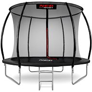 Neo-Sport Profiled garden trampoline 10 ft / 312 cm with inner net, black - Trampoline