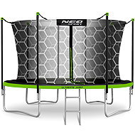NEO-SPORT Trampoline 14 ft/435 cm, with inner net + ladder - Trampoline