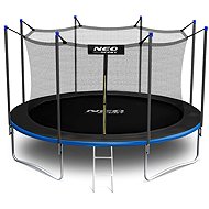 NEO-SPORT Trampoline 15 ft/465 cm, with inner net + ladder - Trampoline