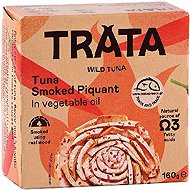 TRATA Smoked tuna in vegetable oil spicy 160 g - Long Shelf Life Food