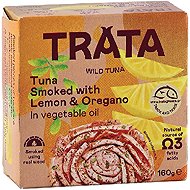 TRATA Smoked tuna in vegetable oil lemon-oregano 160 g - Long Shelf Life Food