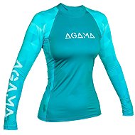 Agama Women's lycra shirt Aqua Lady long. size 2 XL - Lycra Clothing