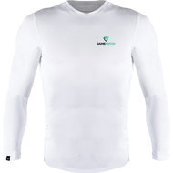 Gamepatch Compression Shirt (Long - Sleeve) white, XS - T-Shirt