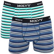 Molvy 2Pack KP-044-BEU, Multicoloured, size M - Boxer Briefs