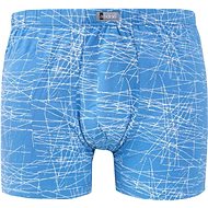 Andrie PS 5264 E lines, blue size L - Boxer Briefs
